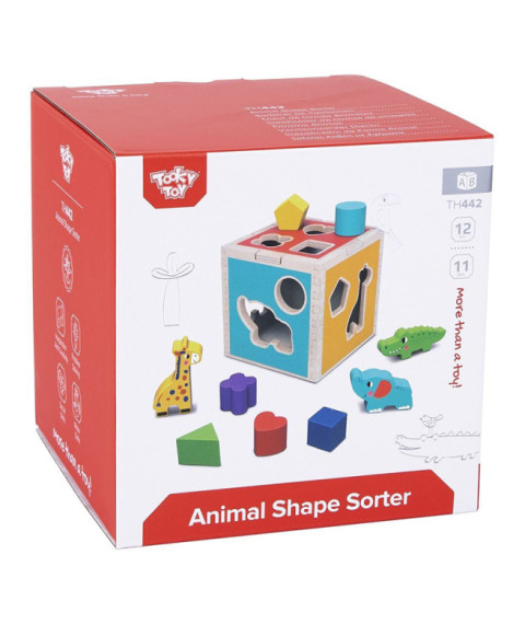 Sorter din lemn Animăluțe
